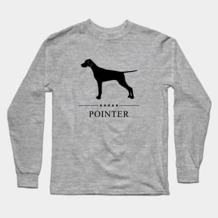 Pointer Black Silhouette Long Sleeve T-Shirt